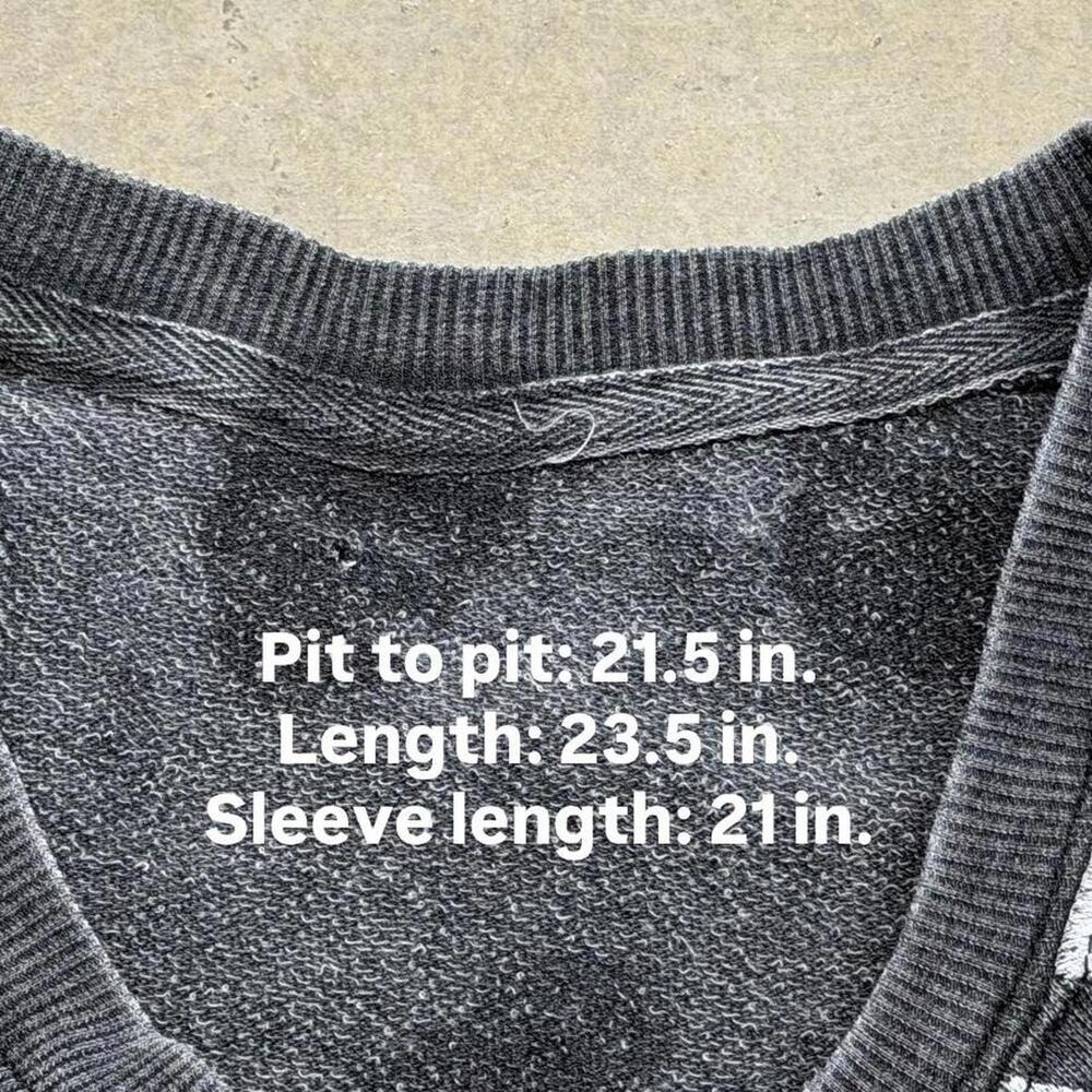 American Vintage Men's Grey and White Sweatshirt - Picture 5 of 5